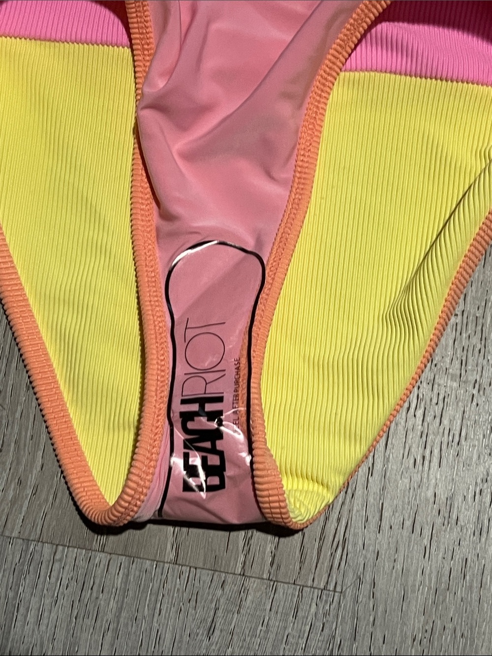 Beach Riot Soleil Colorblock Ribbed Bikini Set - Picture 16 of 16